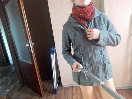 Kabatik tmavozeleny khaki, camaieu,xl