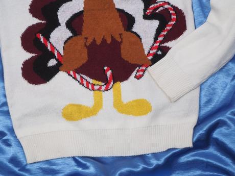 Kvalitný čierny vianočný pulover 9th avenue, 38