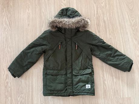 Zimná chlapčenská bunda h&m, h&m,128