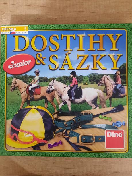 Spoločenská hra dostihy a sazky junior, 