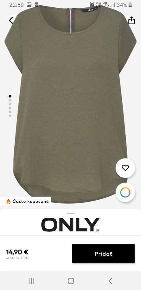 Blúzka č.38, only,38