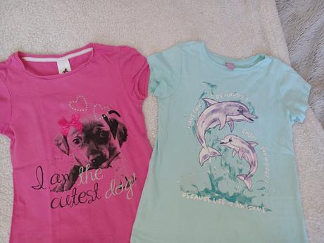 2 letné tričká, palomino,116