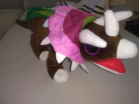 Plyšák dino love eyes, 