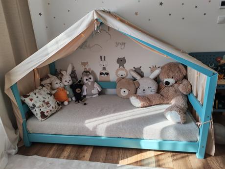 Domčeková postel, šírka (cm): 120,dĺžka (cm): 180