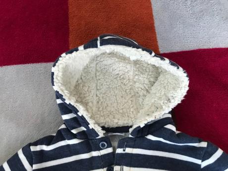 Mikinka zateplená zn. f&f - č. 80 ( 9-12 m), f&f,80