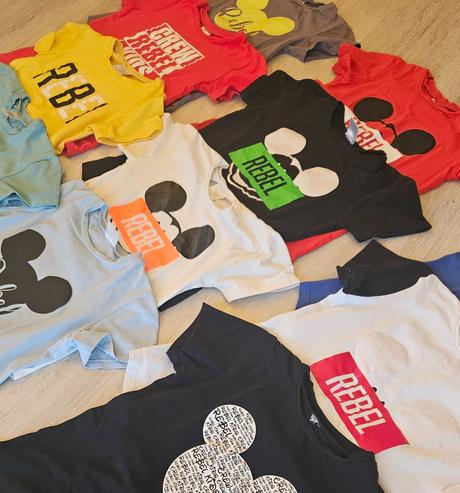 Rebelkids balík tričiek, 122–134