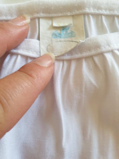 Blúzka bez rukávov, biela, 128