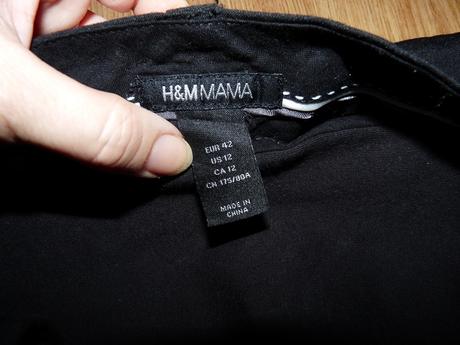 Tehotenské elegantné, h&m,42