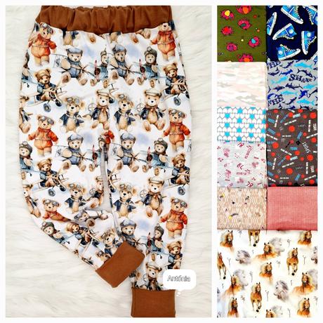 Pyzamkove nohavice v akcii, 50 - 134