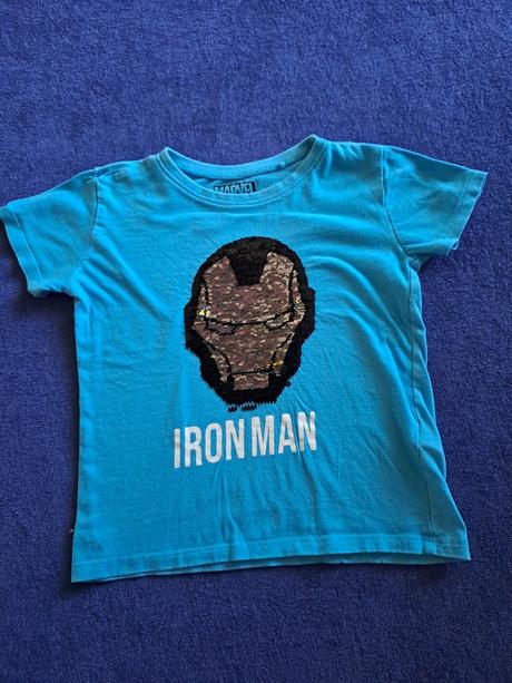 Tričká  minecraft, iron man,transformers, 110