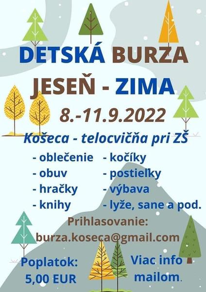 Jesenná burza Košeca
