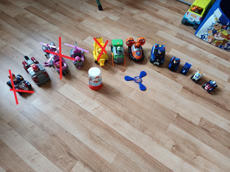 Paw patrola vozidlá, 