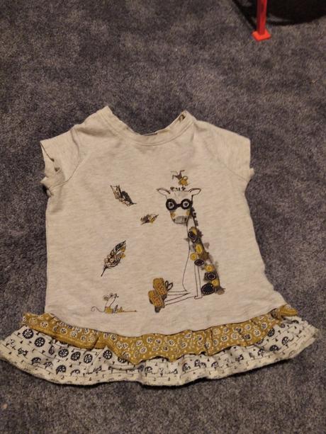 Tričko s volanikom, next,80