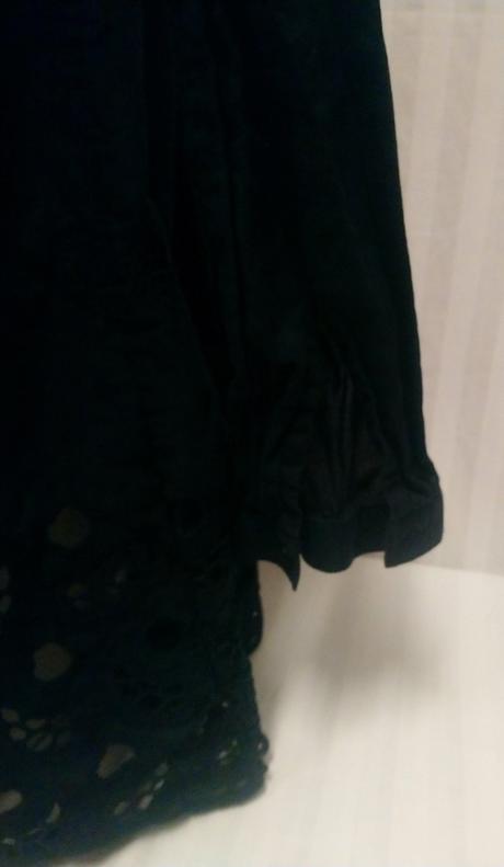 Dámska predĺžená čierna blúzka, snob, m, m