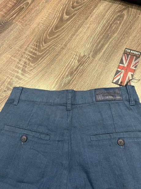 London hill panske lanove nohavice 30/32, m