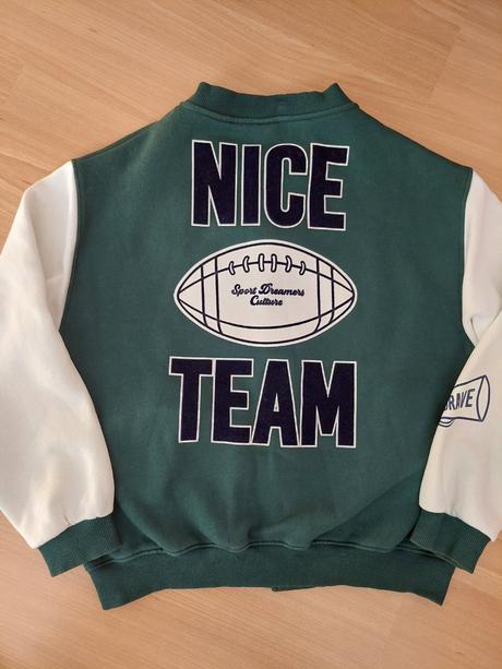 Baseball mikinova bunda, zara,164