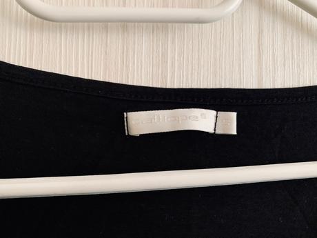 Čierne tričko calliope s, calliope,s