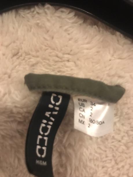 Zimný kabat velkost 34, h&m,34