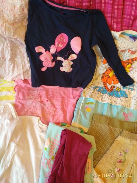 Balík oblečenia, 104–116