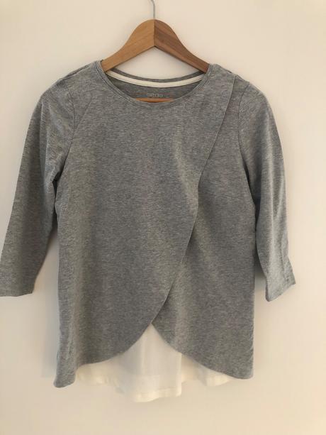 Tehotenské/dojčiace tričko, veľ. s, esmara,s