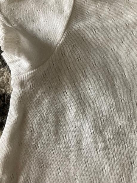 Krémové tričko so vzorom, lindex,122