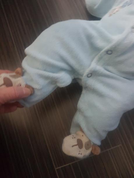 Oblečenie-overal pre bábiku/novorodenca, 