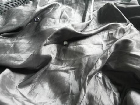 Strieborne spolocenske saty bonprix, bonprix,36