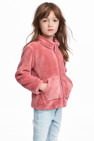 Huňatá bundička 134/140, h&m,140