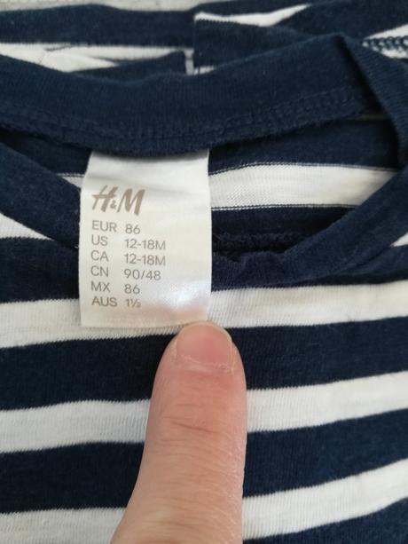 Tričká, h&m,86
