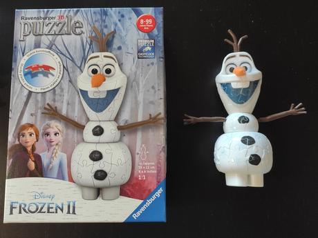 3d puzzle olaf, 