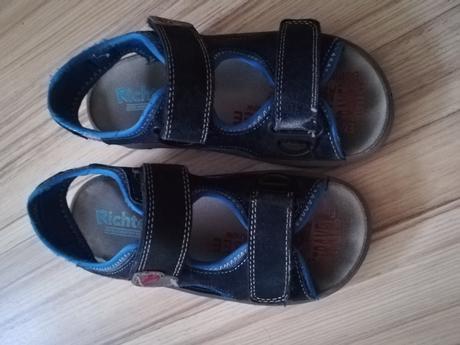 Kožené sandále richter, richter,31