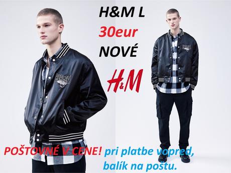 Zimná bunda hm, bombéra hm, h&m,l