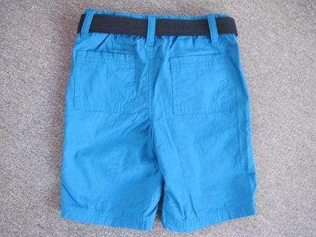 Tyrkysové kraťasy s opaskom, f&f,110