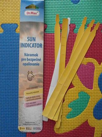 Náramky pre bezpečné opaľovanie 7ks, 