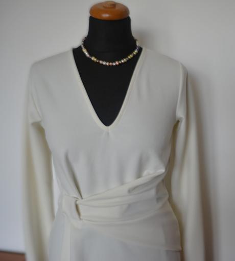 Guido maria kretschmer - biely top, veľ. xs/34, 34