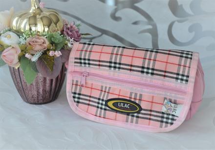 Ružová kozmetická taštička, 