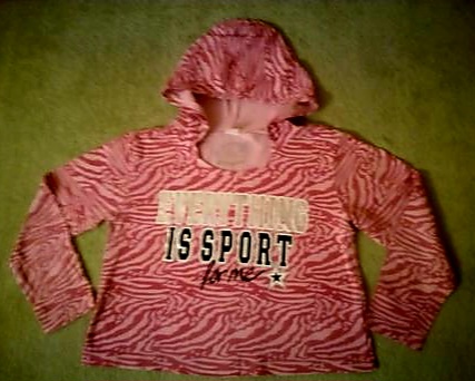 Mikina top-crop 14-15 rokov, 164
