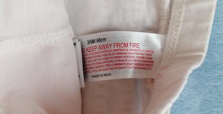 Leginky s fodrickou, primark,68