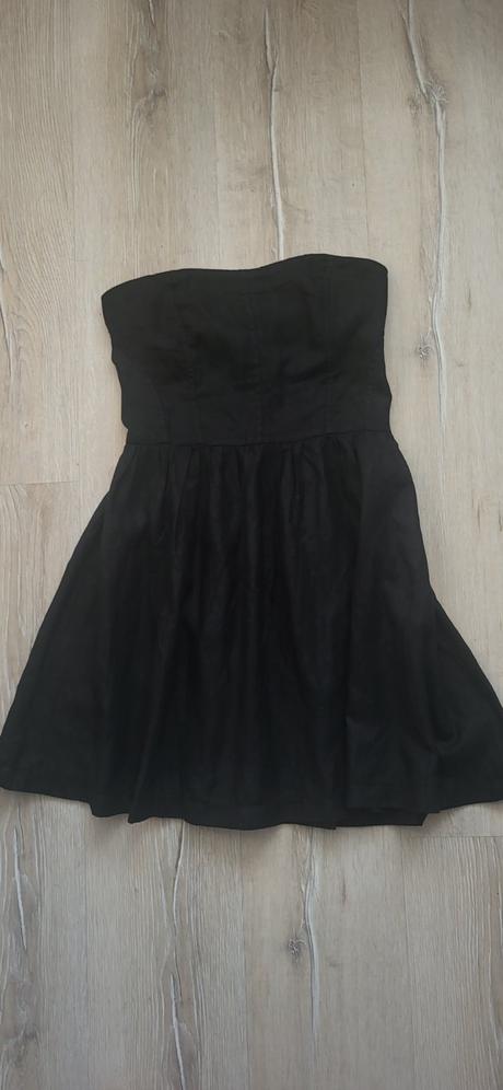 Čierne šaty, gate,36