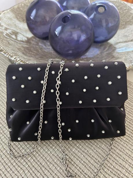 Spoločenská kabelka malá perličky, 