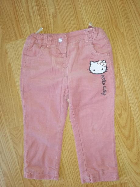 Mendžestrové nohavice hello kitty, sanrio,86