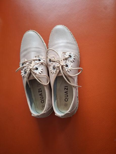 Dámske kožené topánky, 40