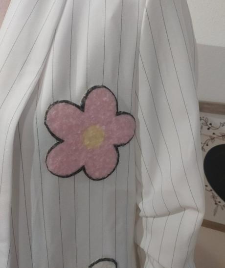 Sako s kvetmi, l / m / s