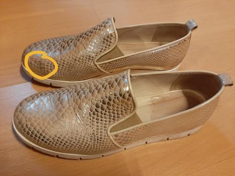 Kožené poltopánky, veľ.37,5, 38