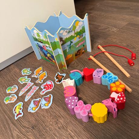 Drevená navliekačka, 