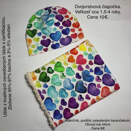 Srdiečkový nákrčník oteplený, 62 - 92