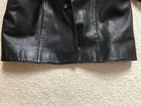 Kozene sako/prechodny kabat - super stav, s
