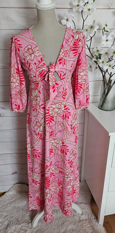 Krásne ružové šaty, sinsay,xs