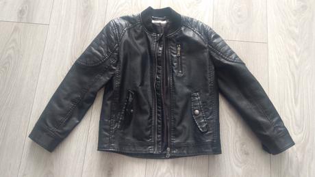 Koženková bunda, h&m,128
