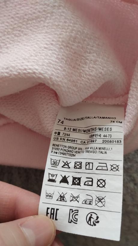 Súprava benetton, benetton,74